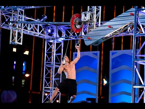 Joe Moravsky at American Ninja Warrior 2015 National Finals Stage 3