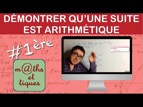 comment démontrer qu'une suite est geometrique