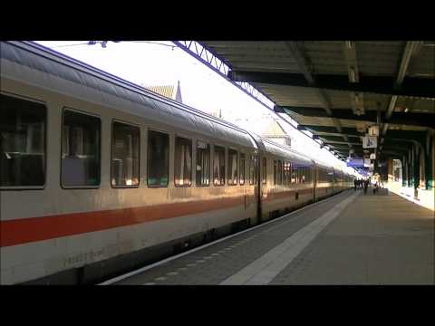 Loc 1733 met IC Berlin vertrekt van station Deventer