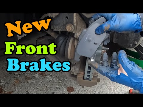 2013-2020 Ford Fusion Front Brakes Pads and Rotor Replacement