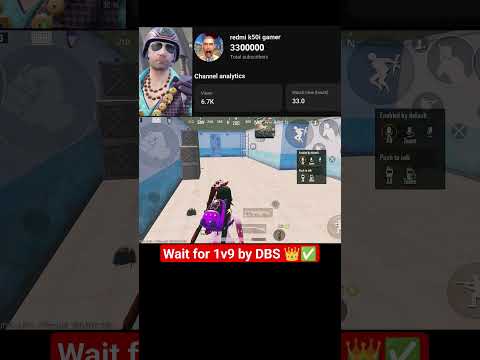 @1V3 UNSTOPPABLE WITH DBS FULL CHICKEN DINNER MATCH #pubgmobile