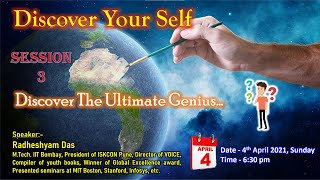 DYS 2 :- Discover The Ultimate Genius_Radheshyam Das