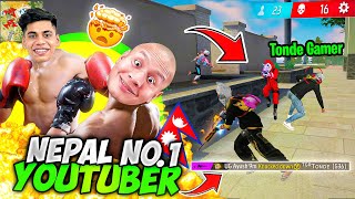 Nepal Top 1 Youtuber Vs India Awm King🤴Must Watch!!