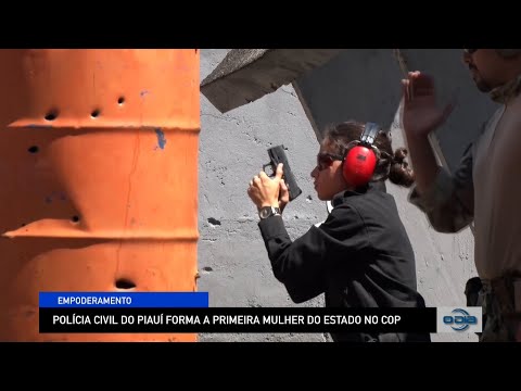 Polícia Civil do Piauí forma a primeira mulher do Estado no COP 07 12 2022