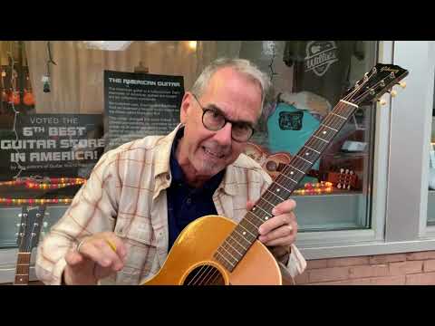 A couple of vintage Gibson LGs