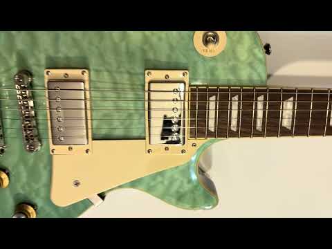 Epiphone Les Paul Standard 60s Quilt Top Limited-Edition 2026 - High Gloss - Translucent Blue image 9