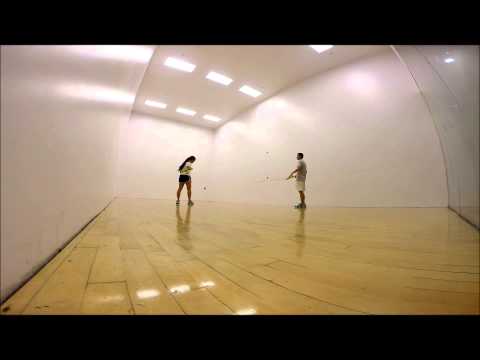Racquetball Rally: Kris Chow and Sylvia San 2015-04-17