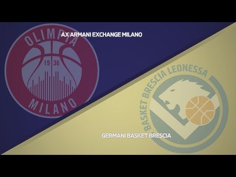 HIGHLIGHTS/ AX Armani Exchange Milano - Germani Basket Brescia 65-73