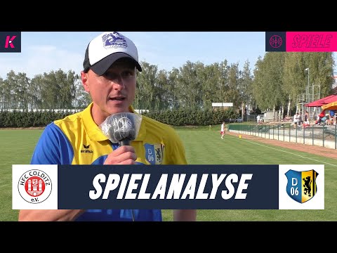 Die Spielanalyse | HFC Colditz - FV Dresden 06 Laubegast (2. Runde, Sachsenpokal)