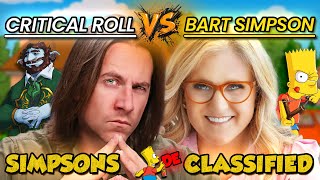 Bart Simpson and Matt Mercer Answer Fan Questions and Play Some D&D! | Simpsons Declassified