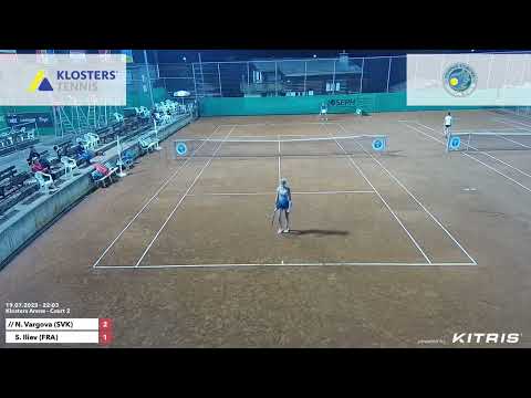 Sarah Iliev - Nina Vargova [1] | J300 Klosters 2023 Round of 32 | Incomplete