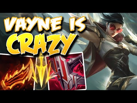 VAYNE is so DOMINANT in challenger! Vayne Build & Gameplay! | LEAGUE OF LEGENDS SEASON  2022