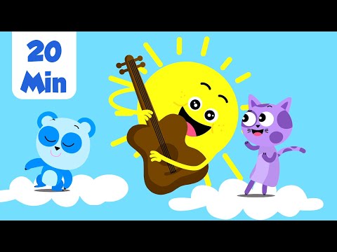 Dancing Makes You Happy and More | Compilation on Blue Bagoo - English Kids Songs & Nursery Rhymes