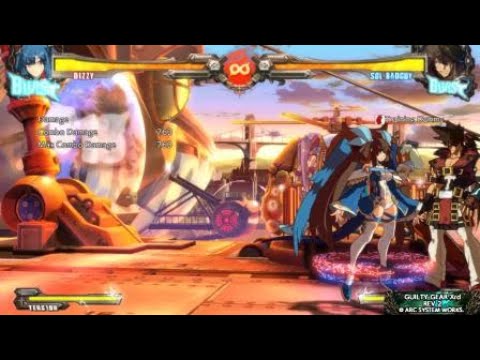 Guilty Gear Xrd REV 2 dizzy 263 damage full tension