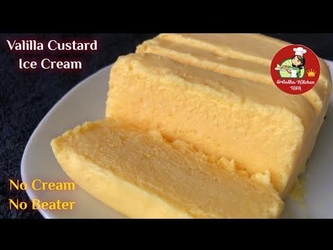 ఈటిప్స్ తో ఇంట్లోనే ఇలా simpleగా వెనిల్లా కస్టర్డ్ ఐస్ క్రీం ని చేసేయచ్చు - Custard Ice Cream recipe