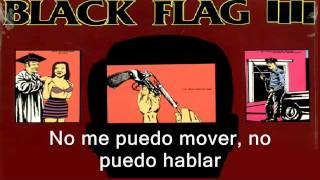 Black Flag  - Paralyzed (Traducida)