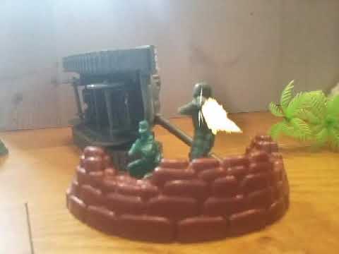 army men Plastic of war 2 "The Green Base" | Tan vs Green | battle