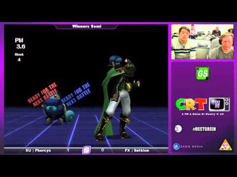 CRT 11: SU | Phorcys (Squirtle) Vs. FX | Sethlon (Roy, Marth) - Winner's Semis