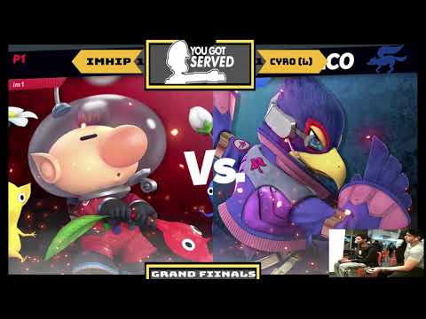 YGS 28 Grand Finals- ImHip (Olimar, Duckhunt) v Cyro (Falco)