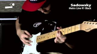 【Brusheight】Sadowsky Guitars Metroline R1 Classic SSS  Black/M【SOLD】