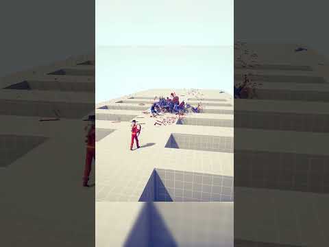 50x BROWLERS vs POACHER GOD in TABS #gaming #tabs #games #ratgamer #shorts