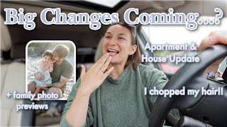 Big Life Changes Are Brewing... | Living Situation & House Update, New Bob Haircut, Maine Life Vlog