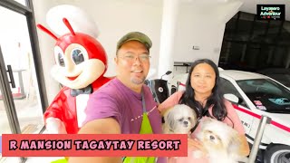R MANSION RESORT | Rosmar Paresan sa Tagaytay #petlovers #jollibee #touristattraction