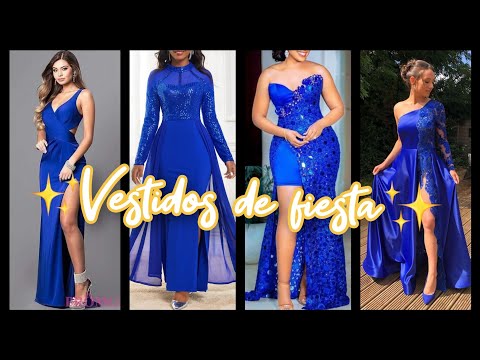 VESTIDOS DE FIESTA ELEGANTES 💙#dresses #vestidosdefiesta #vestidos #vestidosdemoda  #vestidosazules