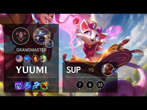Yuumi Support vs Gragas - NA Grandmaster Patch 11.18