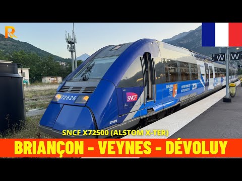 Führerstandsmitfahrt Briançon → Veynes-Dévoluy (Frankreich, Juni 2025) 4K