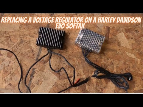 Harley Davidson voltage regulator replacement.