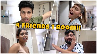 4 Friends 1 Room and Lots of Adult Talk - 18+ | Vlog 319 | @Mukkta K