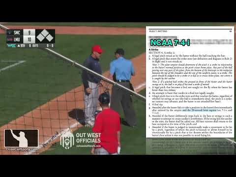 Ask UEFL - LMU's Game-Ending HBP Strike Out (K3) & Avoid Attempt vs Intentionally Getting Hit Rule