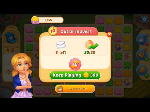 Matchington Mansion Level 1125 - 1129 | MICRO GAMEPLAY HD