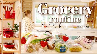 HOMEMAKING motivation | putting away grocery, gardening, cooking, organizing grocery, grocery haul