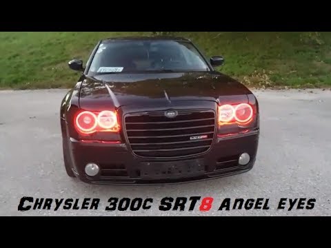 Chrysler 300c SRT8 Angel eyes with RGB LED