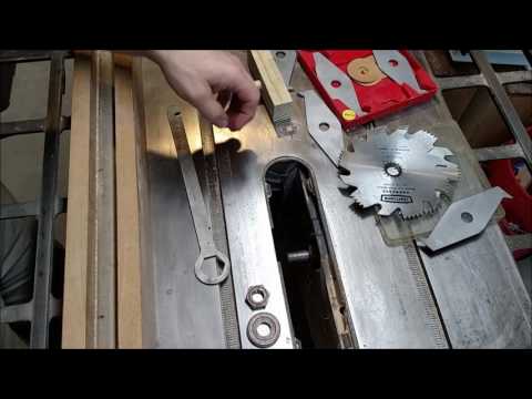 Using a Vintage Craftsman Dado Stack- Vintage Wood Workshop