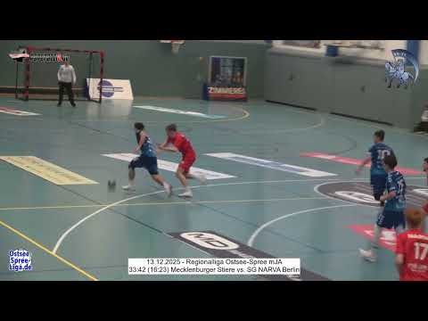 33:42 (16:23) Mecklenburger Stiere vs. SG NARVA Berlin - 13.12.2025