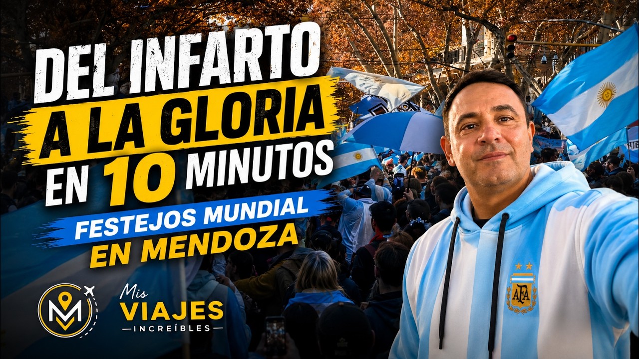 Festejos en Mendoza de Argentina