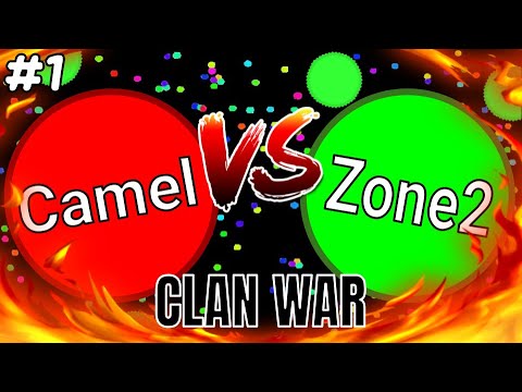 CamelClan vs Zone2 | "THE HOLY CLAN WAR" - Germs io