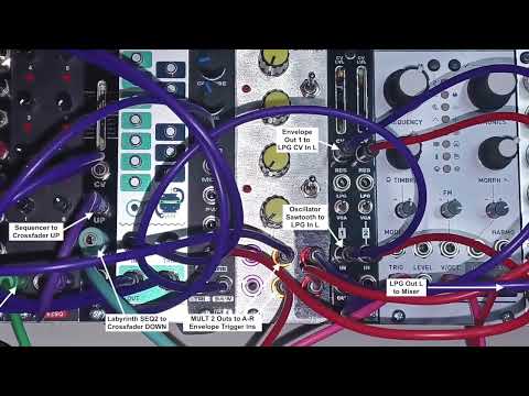 "The Churn" Moog Labyrinth patch run-through.