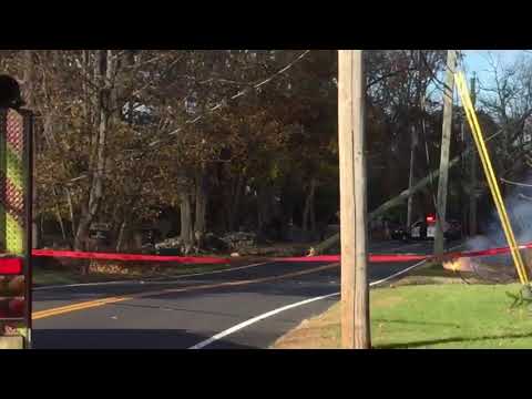 High Winds Bring Down Wires — And Start A Fire | 06880