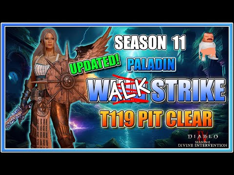 Paladin Arbiter Wing Strike Build T119 Pit Clear - Diablo 4 Season 11