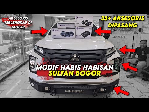 MODIF HABIS HABISAN PAJERO SULTAN BOGOR‼️MODIFIKASI PAJERO 2023‼️