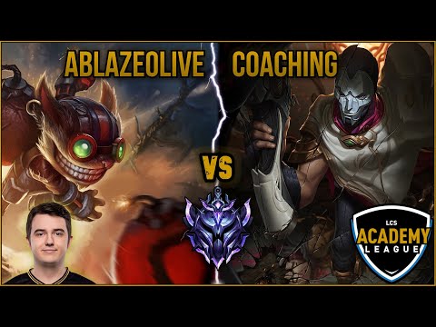 Challenger Coaching Session #2 Ziggs vs Jhin