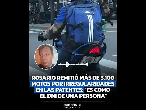 🏍️ ROSARIO REMITIÓ 11.020 MOTOS AL CORRALÓN EN 2026: “LAS TAPAN PARA EVITAR LAS INFRACCIONES DE LAS