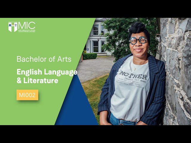 English Language and Literature - MI002
