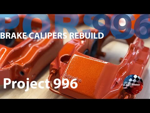 Porsche 911 Brake Caliper Rebuild - Project 996 EP12