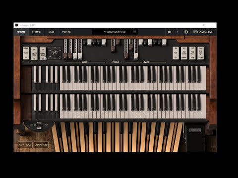 IK Multimedia Hammond B-3X Virtual Organ Demo