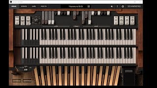 Video thumbnail for IK Multimedia Hammond B-3X Virtual Organ Demo by SoundsAndGear